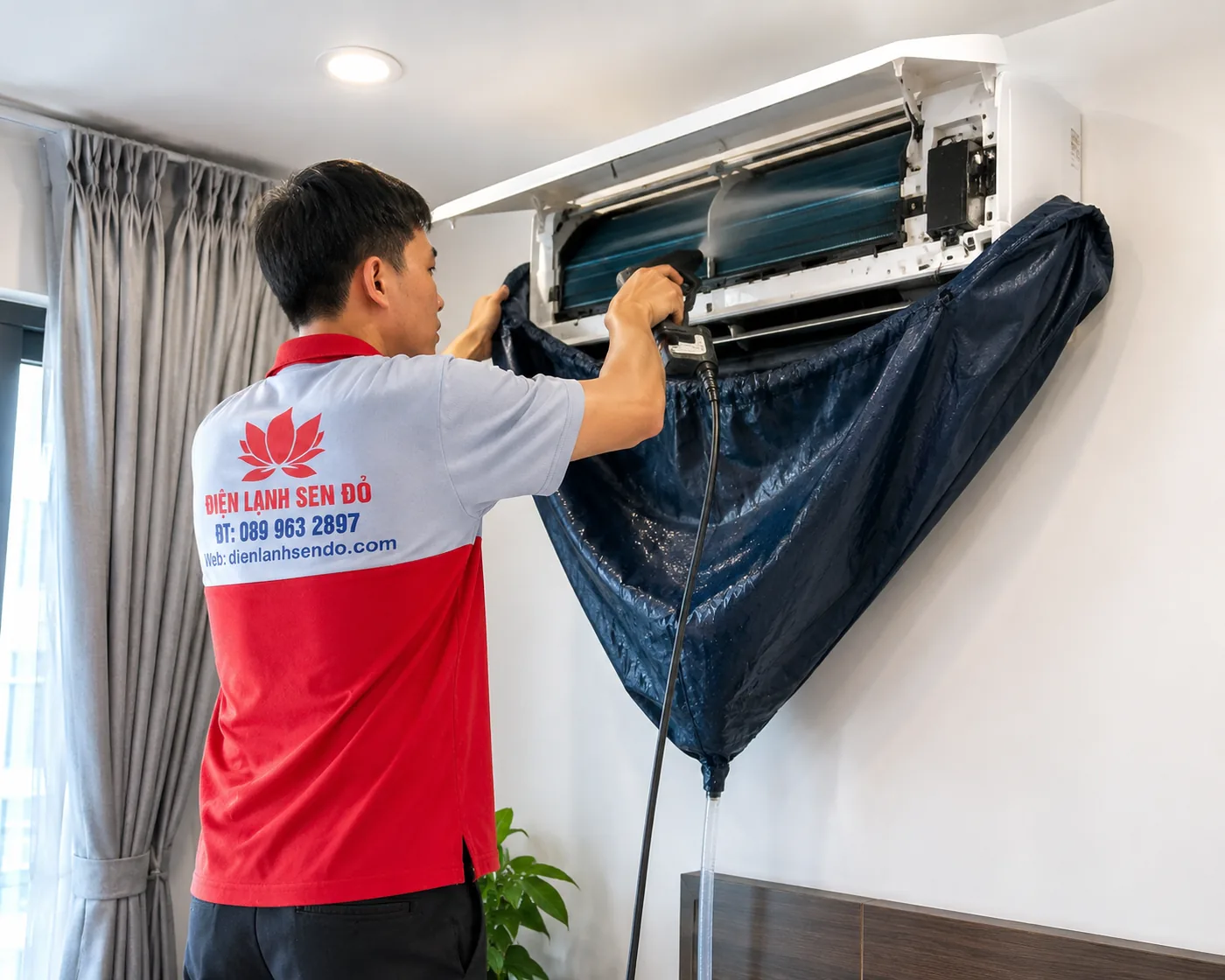 Vệ sinh máy lạnh